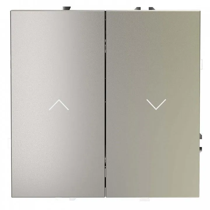 Выключатель для жалюзи без рамки Voltum S70 VLS020704