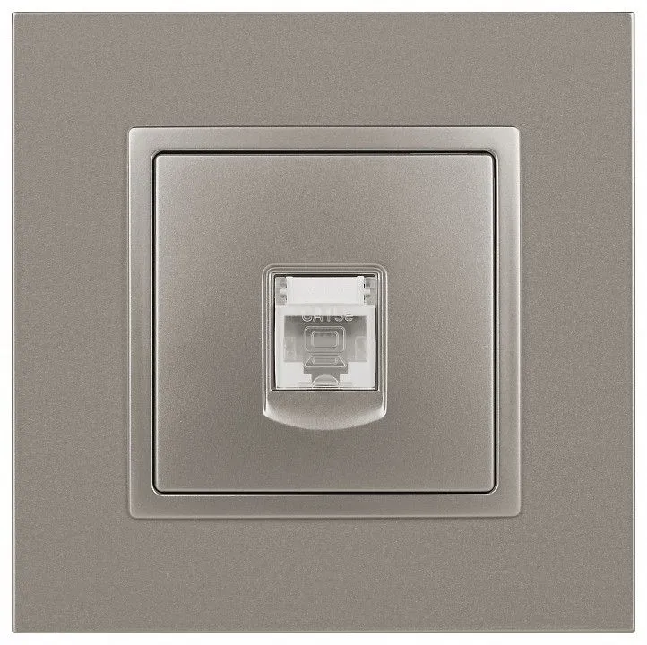 Розетка Ethernet RJ-45 без рамки Эра Эра Elegance 14-3107-16