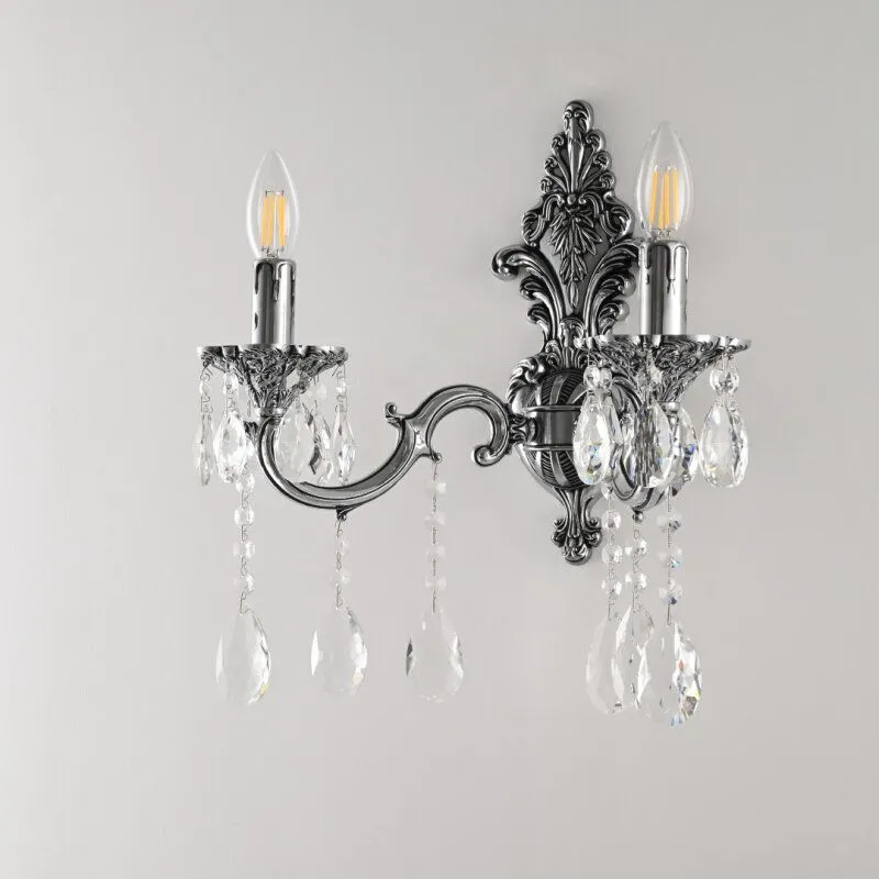 Бра Bohemia Ivele Crystal AL7801 AL7801B14/2/175 A NB