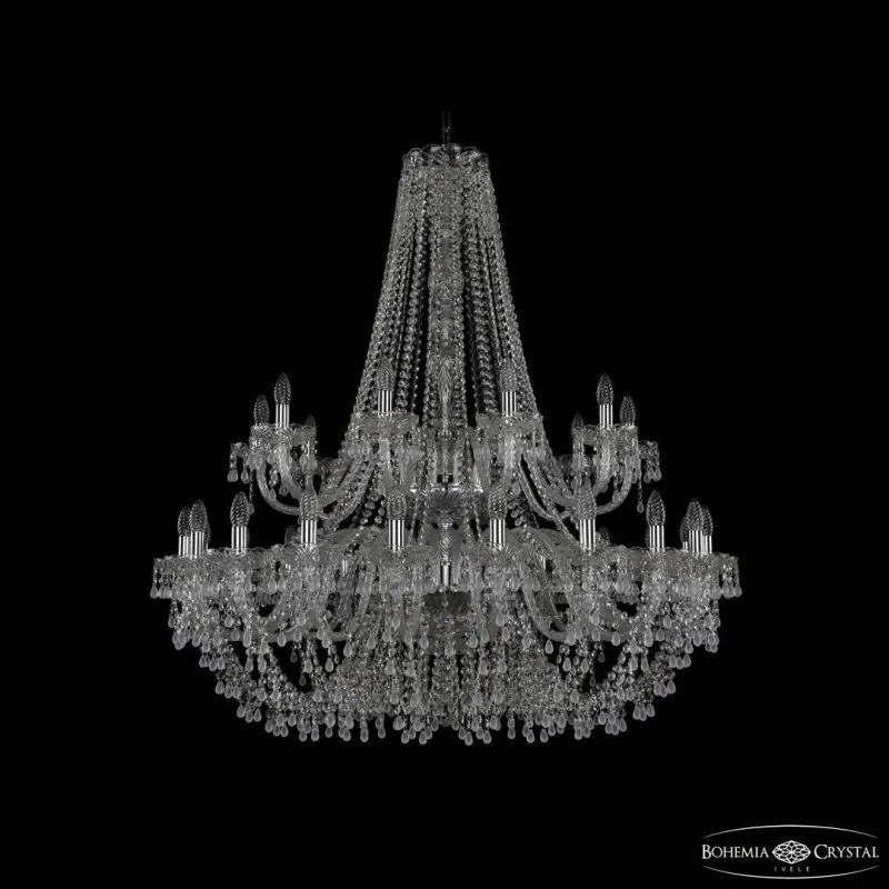 Подвесная люстра Bohemia Ivele Crystal 1410 1410/20+10/400/2d Ni V0300