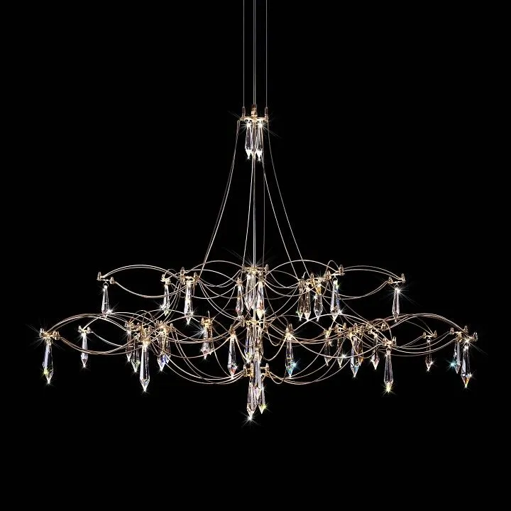 Подвесная люстра Loft it Mira 10590/1000 Silver Asfour