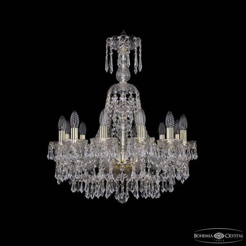 Подвесная люстра Bohemia Ivele Crystal 1403 1403/12/195/XL-65 G