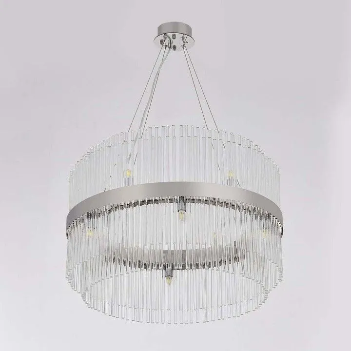 Подвесная люстра Arte Milano Бари 430110.600.12.G9.C1 CR