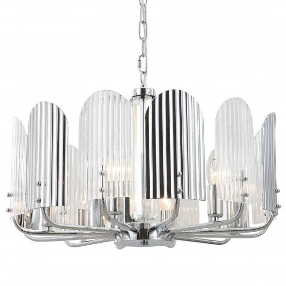 Подвесная люстра iLamp Dolce 15571-6 CR+MULT