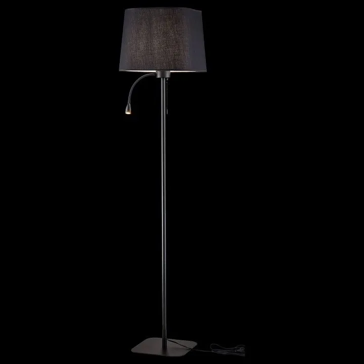 Торшер с подсветкой Maytoni Фарел Z001FL-L3W-1B