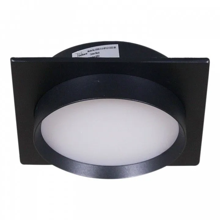 Встраиваемый светильник Reluce Technical 53005 53005-9.0-001LD GX53 BK