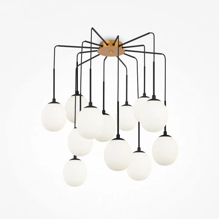 Потолочная люстра Maytoni Бранч MOD176PL-12G