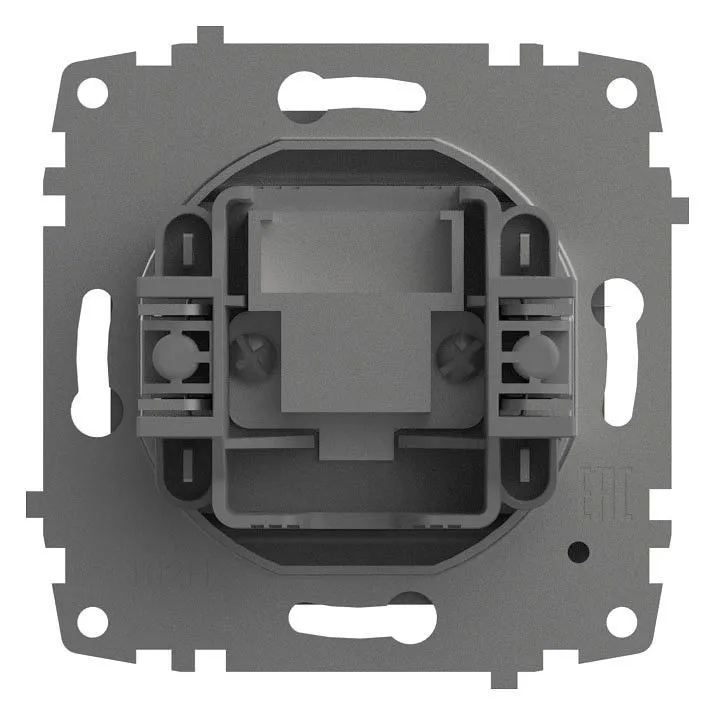 ТВ-розетка проходная без рамки Elbi Eleсtriс Zena Vega 609-011000-272
