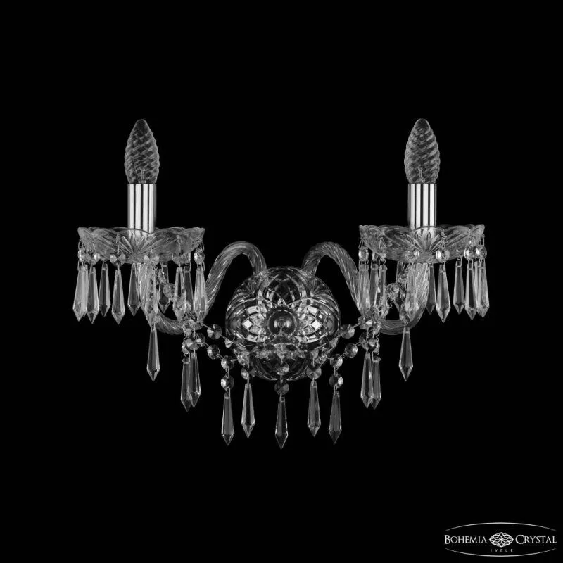Бра Bohemia Ivele Crystal 1403 1403B/2/195/XL Ni