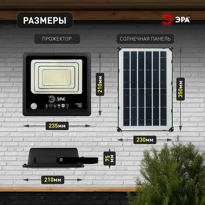 Настенно-потолочный прожектор Эра  ERAPRO-100