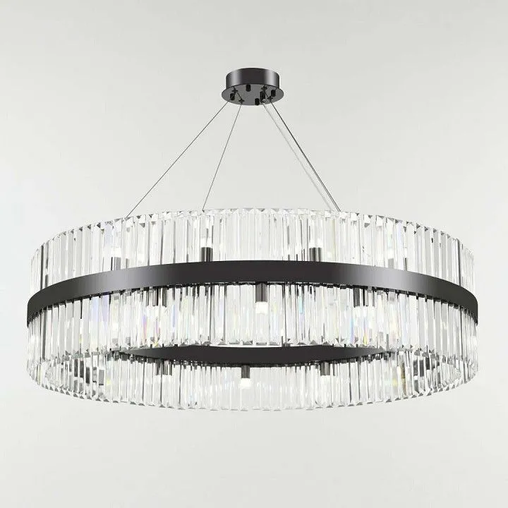 Подвесная люстра Arte Milano Белладжо 440110.960.28.G9.B1 BK