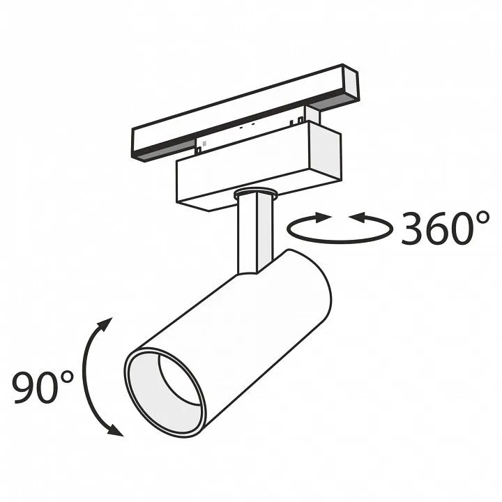 Светильник на штанге Maytoni Technical Фокус TR019-2-15W3K-B