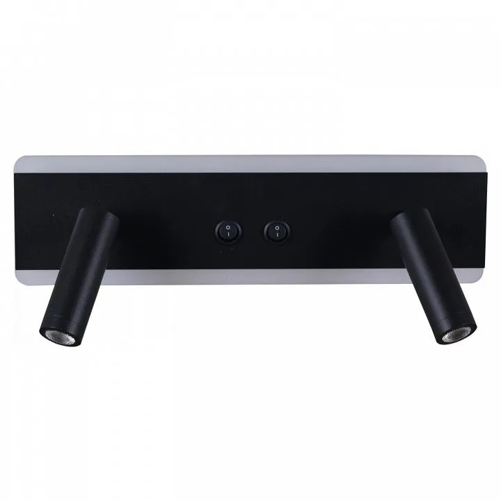 Накладной светильник Reluce Technical  86213-9.2-001CT LED9+6W BK