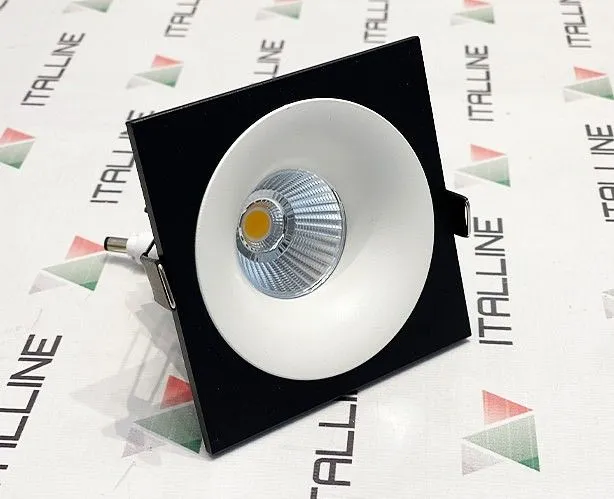 Рамка на 1 светильник Italline IT06-6016 IT06-6016 black FR1