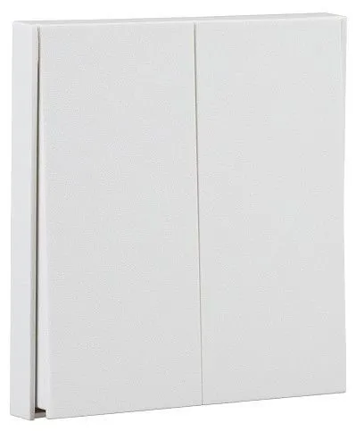 Переключатель перекрестный двухклавишный без рамки Kranz STRONG KR-78-0733-4