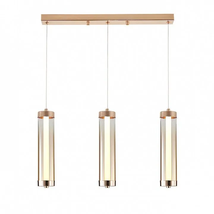 Подвесной светильник Indigo Rilucente 11061/3P Gold