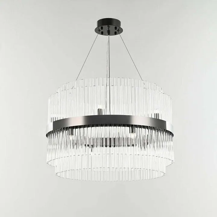 Подвесная люстра Arte Milano Бари 430110.600.12.G9.C1 BK