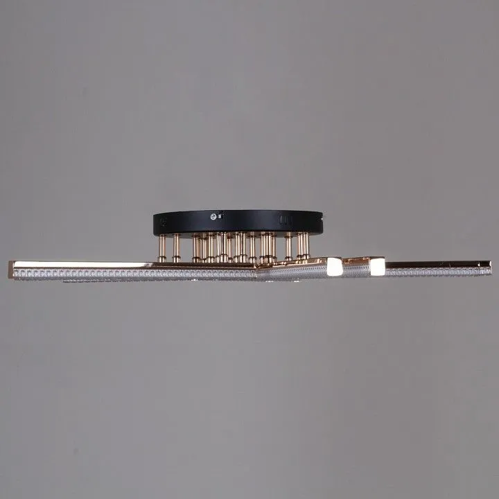 Люстра на штанге Reluce  17090-0.3-10 BK+FG