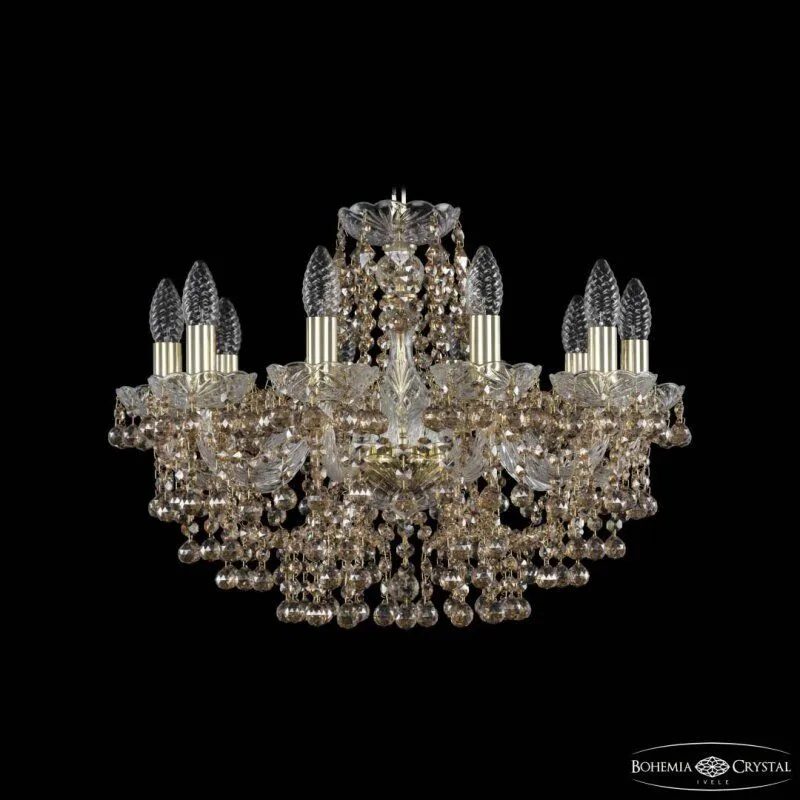 Подвесная люстра Bohemia Ivele Crystal 1409 1409/10/195 G R721