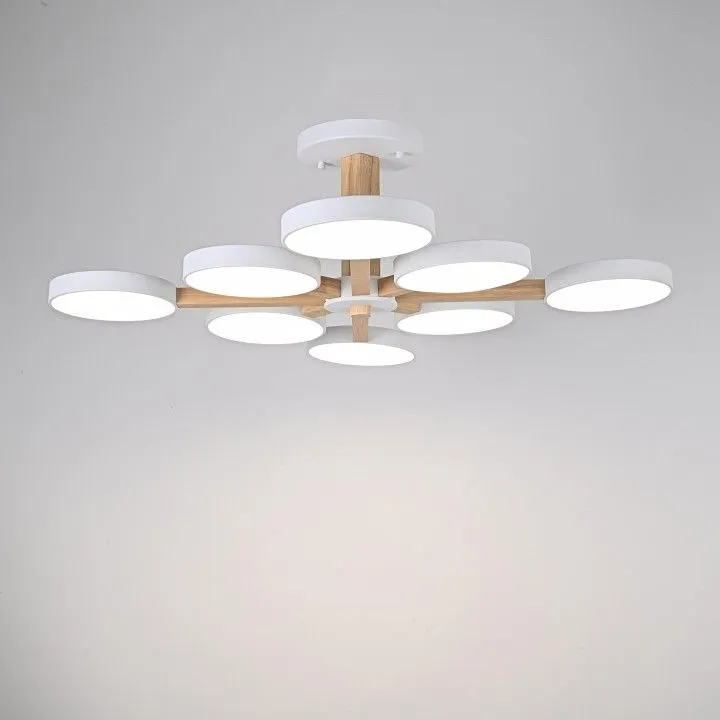Люстра на штанге Imperiumloft TURNA White TURNA-B01
