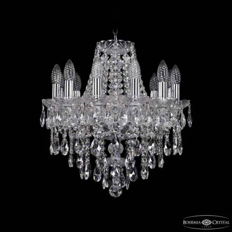 Подвесная люстра Bohemia Ivele Crystal 1415 1415/12/141 Ni