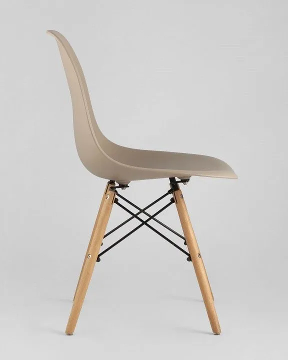 Набор из 4 стульев Stool Group Eames 8056PP DARK GREY X4, УТ000005356 Набор из 4 стульев Stool Group Eames 8056PP DARK GREY X4, УТ000005356