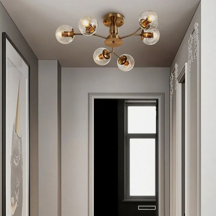 Люстра на штанге Arte Milano Neapolis-75908 275908/6 GD