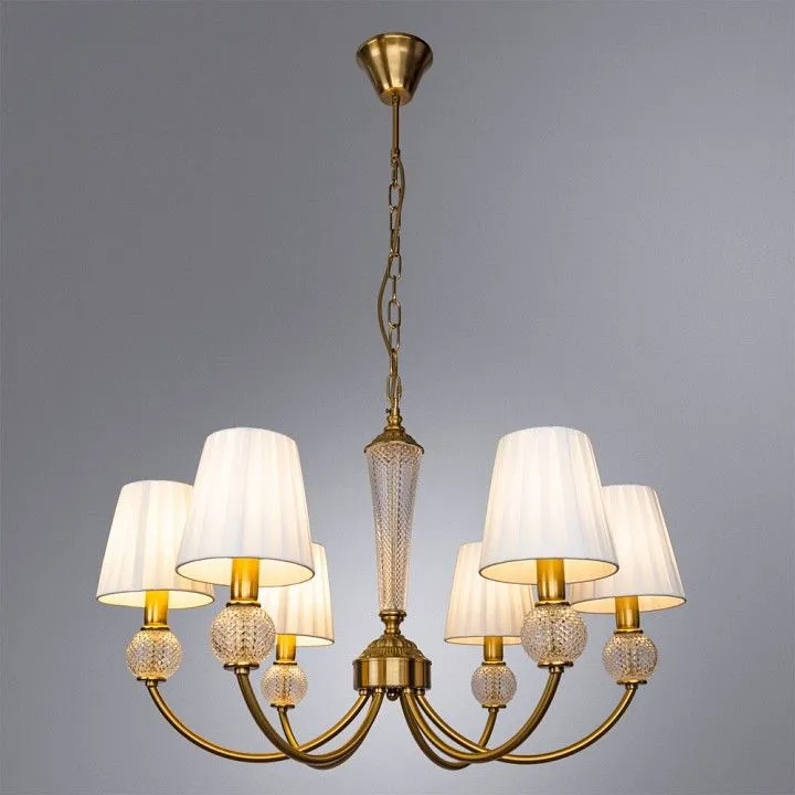 Подвесная люстра Arte Lamp Gracie A7301LM-6PB