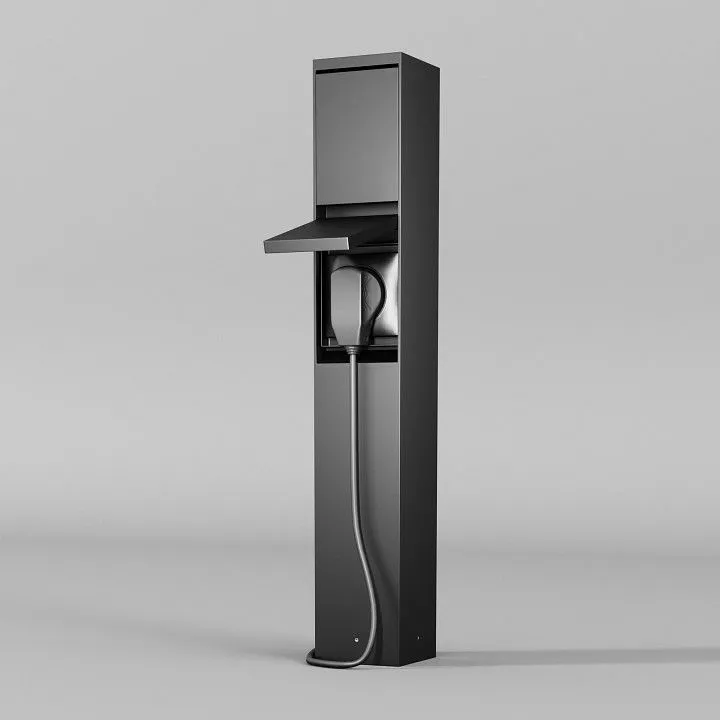 Блок розеток наземный Maytoni Outdoor Нидо O460FL-GF02SC