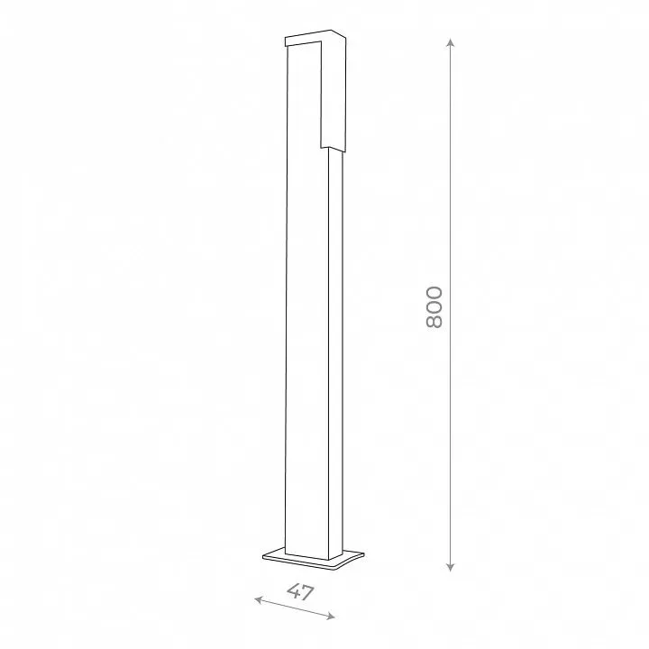 Наземный низкий светильник ST-Luce Posto SL096.445.02