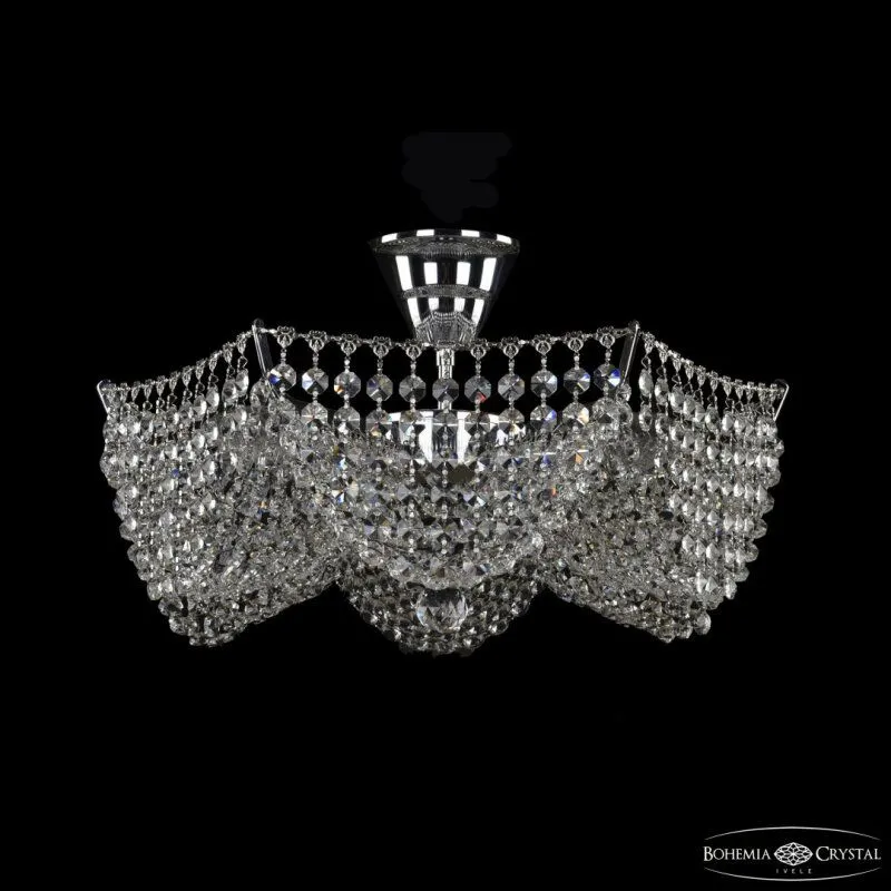 Подвесная люстра Bohemia Ivele Crystal 7708 77081/42 Ni
