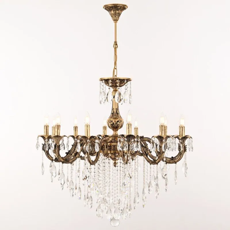 Подвесная люстра Bohemia Ivele Crystal AL7901 AL79101/12/300 B GB