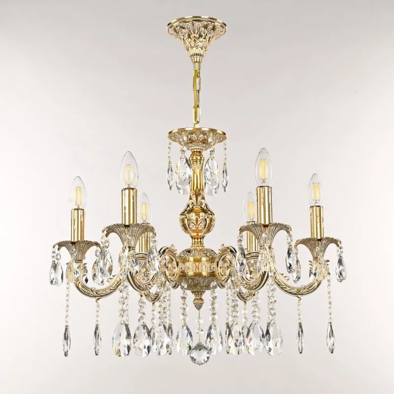 Подвесная люстра Bohemia Ivele Crystal AL7901 AL79101/6/175 A GW
