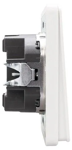 Переключатель проходной одноклавишный с подсветкой без рамки Kranz ROUND KR-78-0716-1