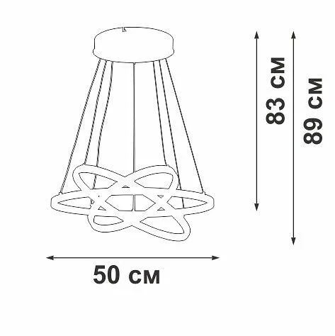 Подвесной светильник Vitaluce V2515DT V2515DT-8/3S