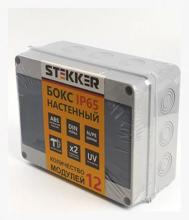 Электрический щиток накладной Stekker EBX50-1/12-65 39191