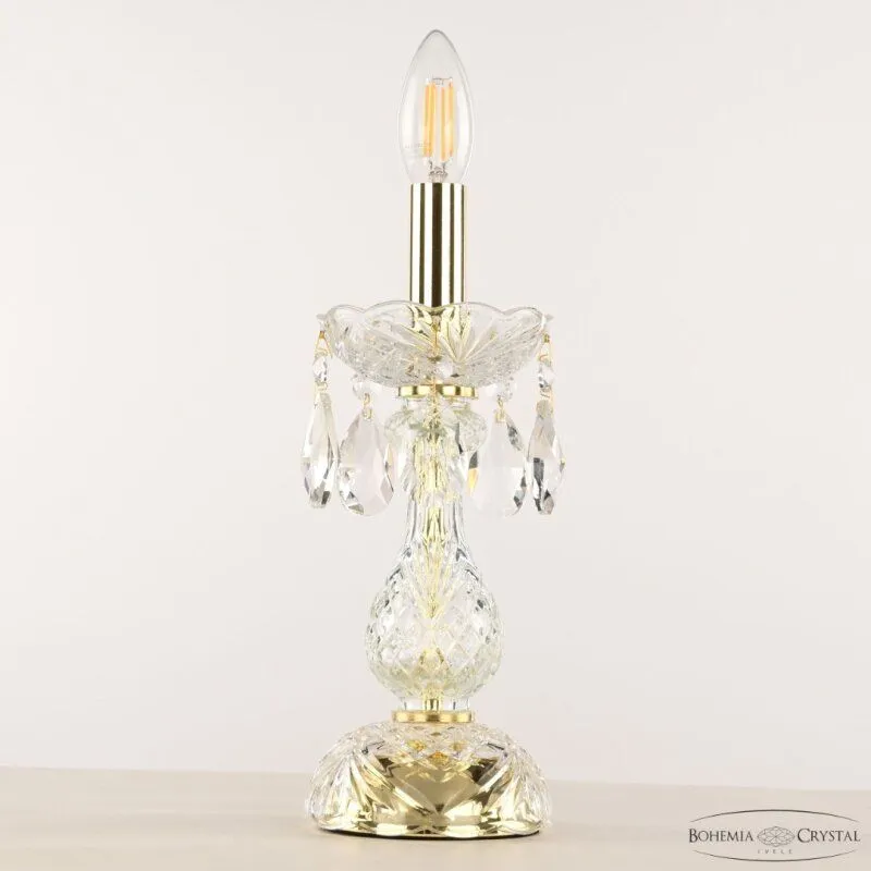 Настольная лампа декоративная Bohemia Ivele Crystal 101 101L/1-27 G