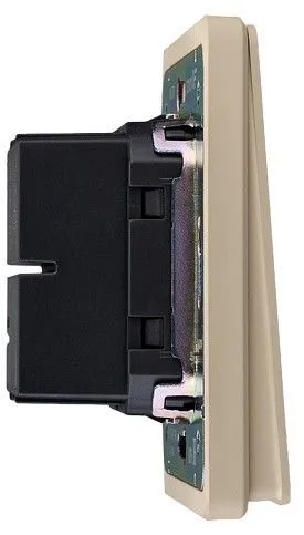 Переключатель перекрестный двухклавишный без рамки Kranz ROUND KR-78-0733-7