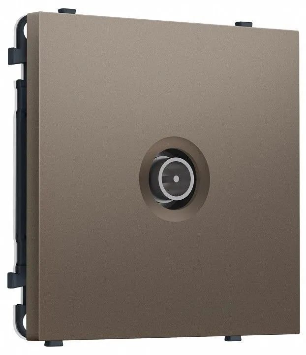 ТВ-розетка оконечная экранированная без рамки Ambrella Volt MS MS643005
