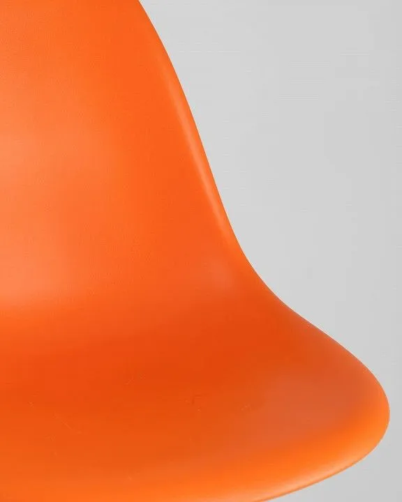 Набор из 4 стульев Stool Group Eames 8056PP ORANGE X4, УТ000005349 Набор из 4 стульев Stool Group Eames 8056PP ORANGE X4, УТ000005349