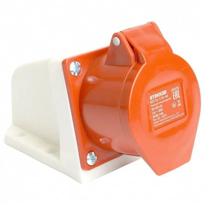 Розетка стационарная Stekker RST 49435