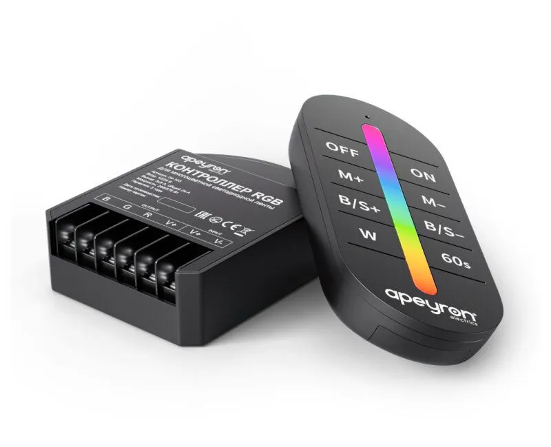 Контроллер-регулятор цвета RGB Apeyron Electrics  04-103