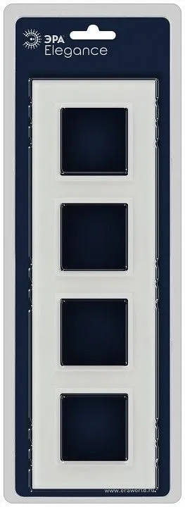 Рамка на 4 поста Эра Эра Elegance 14-5104-01М