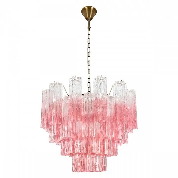 Подвесная люстра Loft it Murano 10580/600 Clear pink