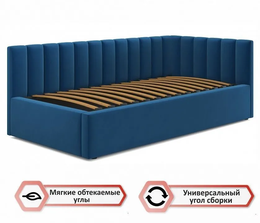 Кровать односпальная Milena 2000x900 с ПМ и матрасом PROMO B COCOS