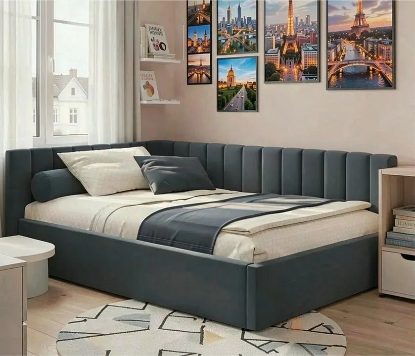 Кровать полутораспальная Milena 1200