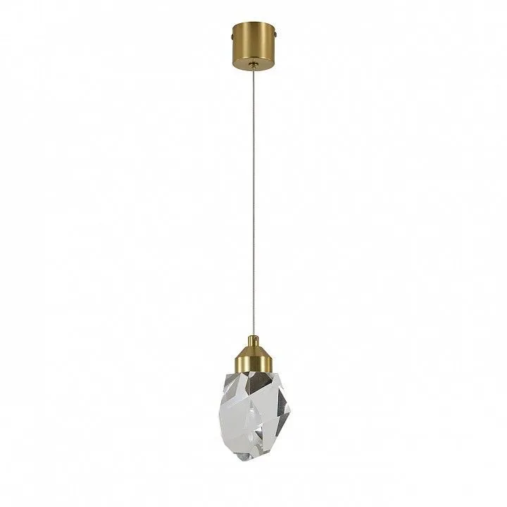 Подвесной светильник Indigo Cristallo 12053/1P Brass