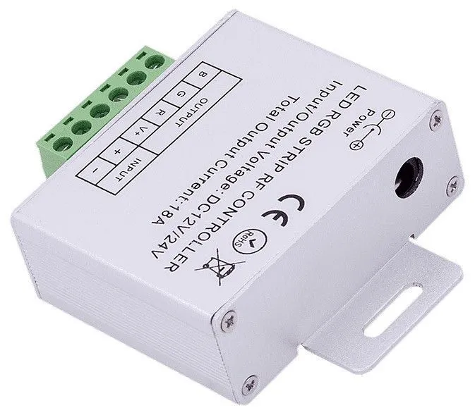 Контроллер-регулятор цвета RGB с пультом ДУ SWG RF RGB RF-RGB-S5-18A