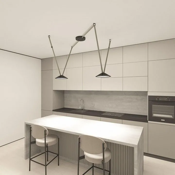 Накладной светильник Denkirs BELTY FLOW DK5565-BK Накладной светильник Denkirs BELTY FLOW DK5565-BK