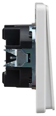 Выключатель трехклавишный без рамки Kranz ROUND KR-78-0707-1